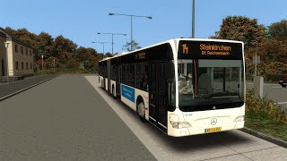 OMSI 2  MercedesBenz Citaro G  ConnexxionHermes  Steinkirchen V2  Linie 13 [upl. by Calvert]