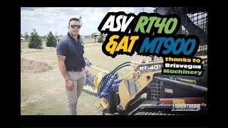 Brisvegas ASV RT40 amp MT900 Trencher [upl. by Aenotna326]