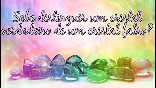 Sabe Distinguir um Cristal Verdadeiro de um Cristal Falso [upl. by Jordana]