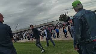 Jordan Kleppering thru FLINT with Green MAGA Hat Guy [upl. by Karly158]