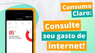 Consumo Claro como consultar seu gasto de internet e minutos [upl. by Ailatan489]