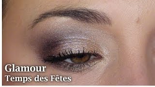 Prunes dorées  Tutoriel maquillage du Temps des Fêtes [upl. by Nireil]