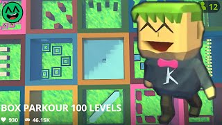 Kogama  BOX PARKOUR 100 LEVELS  Speedrun [upl. by Briney]