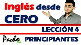 Lección 4  Presente continuo progresivo o gerundio afirmativoReglas ING  Curso inglés GRATIS [upl. by Cletus]