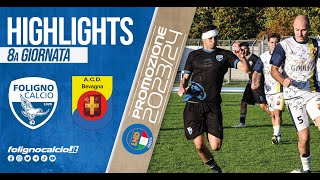 📺 Foligno Calcio  Bevagna Highlights Promozione  Girone B  8a Giornata [upl. by Chapell]