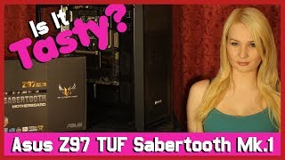 Asus Z97 TUF Sabertooth Mark 1 Motherboard Review [upl. by Averi502]