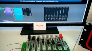 PRAGMA Innovations Motor Fader Prototyp [upl. by Refinney3]