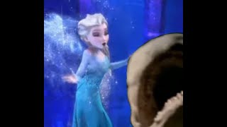 Elsa Eaten by Exogorth while singing quotLet It Goquot from Disneys Frozen shorts [upl. by Sherrard554]