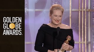 Golden Globes 2010 Meryl Streep Best Actress Motion Picture Comedy [upl. by Olia854]