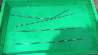 nitinol tube [upl. by Narcho]