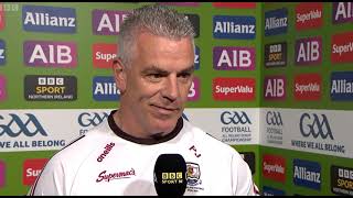 PADRAIC JOYCE TALKS TO BBC SPORT AHEAD OF ARMAGH V GALWAY 2024 ALL IRELAND FOOTBALL FINAL [upl. by Adnarom531]