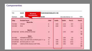 Analisis de precios unitarios Parte 1 [upl. by Anib]