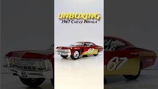 Unboxing 1967 Chevrolet Impala 124 Diecast  asmr unboxing chevrolet impala toys diecast [upl. by Gaby]