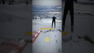 Worlds Longest Ski Jump… 🥶🥇🔥 [upl. by Ihel]