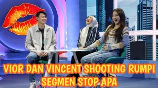 VIOR DAN VINCENT SHOOTING RUMPI SEGMEN STOP APA  redcarpet83  TRANSTVofficial [upl. by Sabella800]