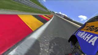 GP Bikes OnBoard Yamaha Sachsenring [upl. by Ranilopa]