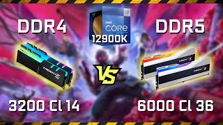 DDR4 vs DDR5 RAM Core i9 12900K MSI Z690  RX 6900XT [upl. by Orag]