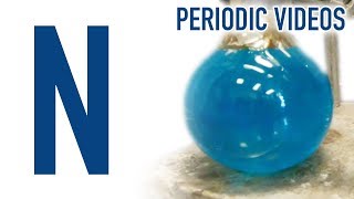 Nitrogen  Periodic Table of Videos [upl. by Ayhdnas]