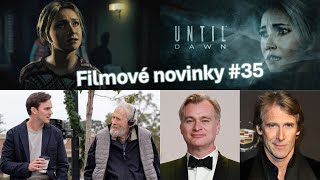 Filmové novinky 35  Porotce č2 Until Dawn film a nová hra Bay a Nolan chystají nové filmy [upl. by Yemrej]