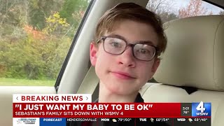 Sebastian Rogers family discusses his disappearance with WSMV4 [upl. by Cence]