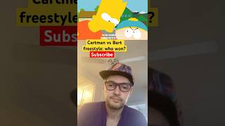 The Ultimate Cartoon Showdown Cartman vs Bart  The Freestyle Rap Battle [upl. by Nrubliw]