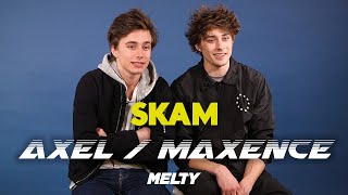 SKAM  quotUn gay peut être joué par un hétéro quot linterview dAxel et Maxence [upl. by Alleiram826]