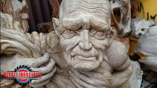 THE BEST WOOD CARVING IN THE WORLD  Realistic Sculptures [upl. by Savitt231]