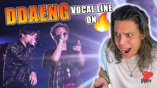 VOCAL LINE A OTRO NIVEL  Reacciono a DDAENG  BTS Version Vocal line EN VIVO  Fede Sicaro [upl. by Idelle]