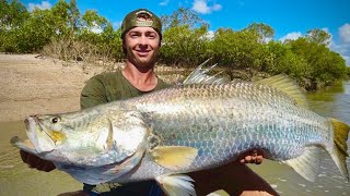 Barramundi Fishing Remote Australia  We Catch Monster Barramundi [upl. by Hen]