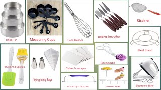 Baking Kit For Beginners  Cake baking item  Cake tools [upl. by Ibob]