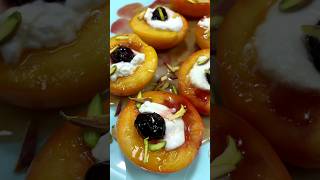 Make This Easy amp Quick Caramelized Nectarine For Breakfast  No Sugar  Deser Shalil [upl. by Name]