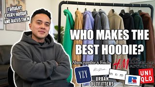 I BOUGHT and Ranked ALL the BEST HOODIES to find the PERFECT HOODIE for my Collection [upl. by Nicholas]