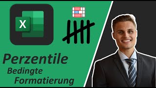 Excel Tutorial ObersteUnterste Perzentile bedingt formatieren Deutsch [upl. by Lancey833]