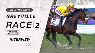 20240608 Hollywoodbets Greyville interview Race 2 won by BUGALUGS [upl. by Torre878]