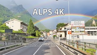 Rainbow Road  Alps 4K Drive  Europe [upl. by Belford]