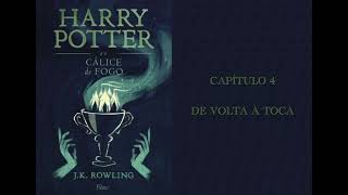 HARRY POTTER E O CÁLICE DE FOGO  CAP 4 DE VOLTA À TOCA  J K ROWLING AUDIOBOOK [upl. by Euphemiah774]