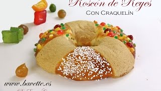 Roscon de Reyes con craquelin crujiente [upl. by Ot]