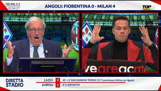 FIORENTINA MILAN 21 CRUDELI INDEMONIATO MAI VISTA UNA COSA DEL GENERE [upl. by Yahsan]