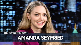 Amanda Seyfried Reveals How She Mastered Elizabeth Holmes Voice  The Tonight Show [upl. by Powel677]