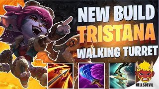 WILD RIFT  NEW WALKING TURRET TRISTANA BUILD  Challenger Tristana Gameplay  Guide amp Build [upl. by Valiant]