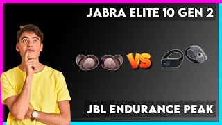 Jabra Elite 10 Gen 2 vs JBL Endurance Peak Comparison [upl. by Vevina]