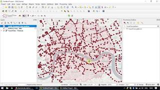 How to make isochrones on QGIS using TravelTime 13 [upl. by Htabmas348]