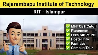 Rajarambapu Institute of Technology Islampur  RIT Islampur Review  Cutoff Placement Fees Campus [upl. by Enahsal]