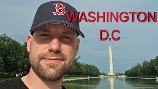 My First Time Visiting Washington DC Solo Travelling The USA [upl. by Niabi]