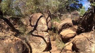 Waimea Canyon Trail  Part 5  Navigating Boulders [upl. by Anneres]