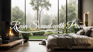 Rainy Day Retreat  Tranquil Villa Ambience with Soothing Jazz and Rain Sounds for Deep Sleep 🌧️ [upl. by Yelich848]