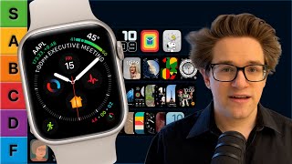 Apple Watch Face TIER LIST [upl. by Frayda432]