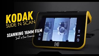 Kodak Slide N Scan Scanner amp 16mm film [upl. by Yesnil]