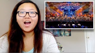 Zurcaroh Golden Buzzer Worthy Aerial Dance Group Impresses Tyra Banks  AGT 2018 REACTION [upl. by Yrol]