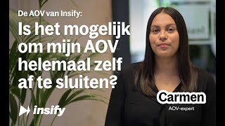 De AOV van Insify Is het mogelijk om mijn AOV helemaal zelf af te sluiten [upl. by Robison]